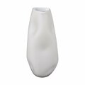 Elk Signature Dent Vase - Small White H0047-10986